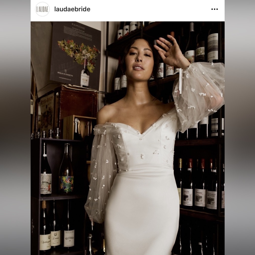 Laudae Tropez wedding dress size 4